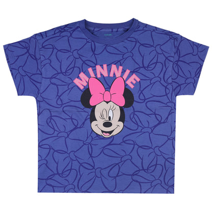 Minnie Mouse On Vacation Girls Outing T Shirt