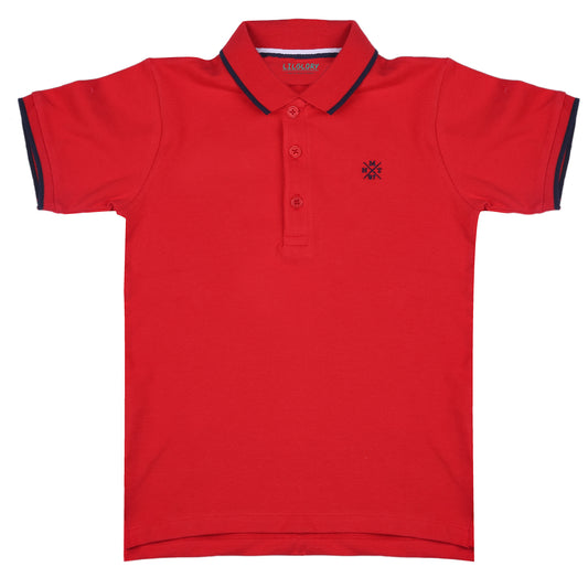 Collar Outing Polo T Shirt