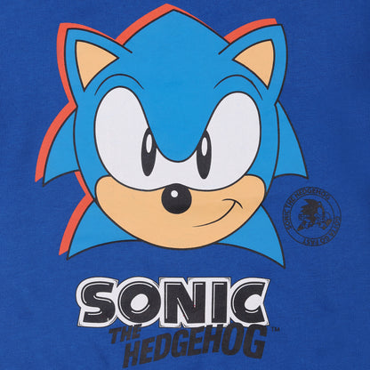 Sonic The Hedgehog Boy Outing Knitted Travelling Warmer And Sweatshirt