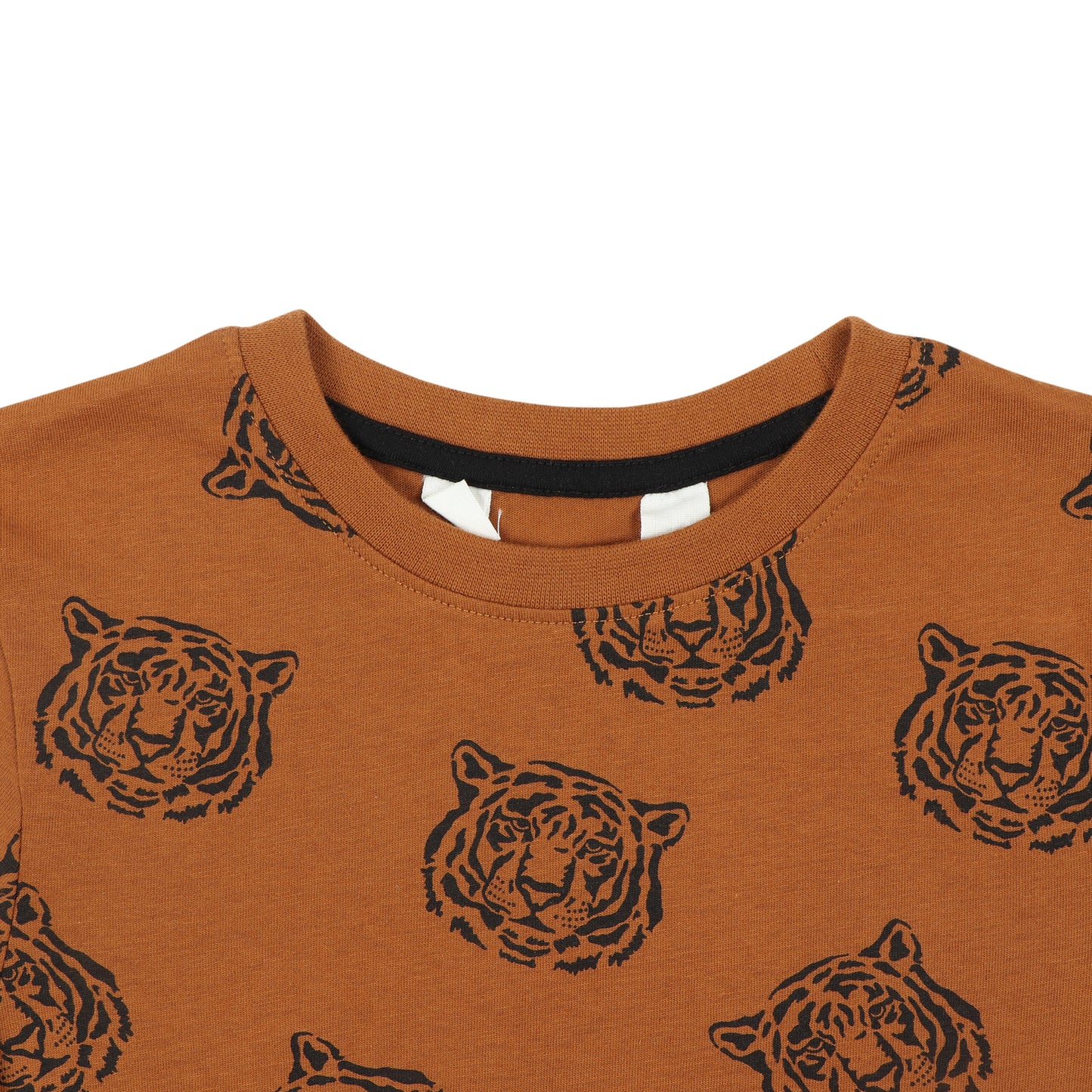 Tiger Print Boys T Shirt