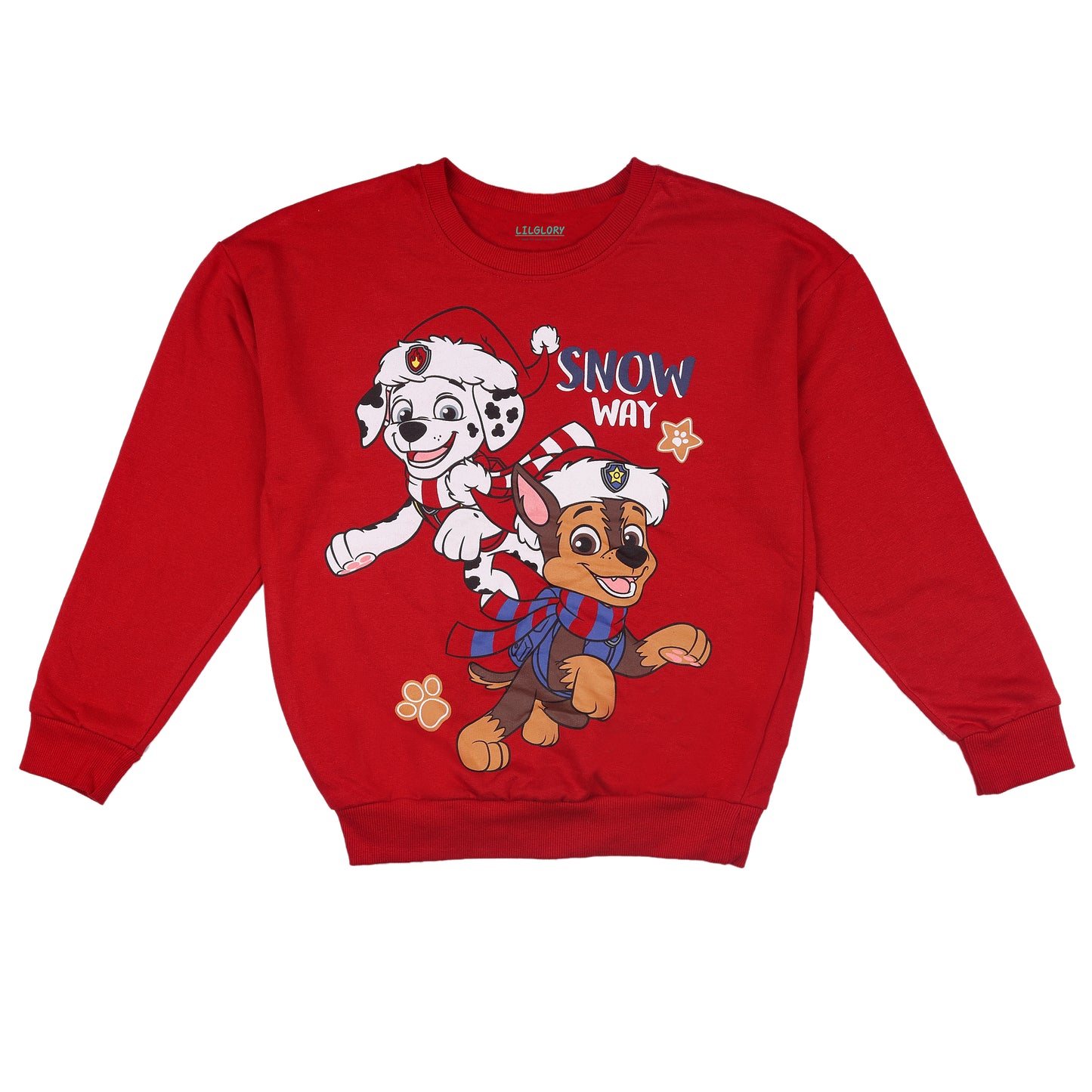 Snow Way Paw Patrol Boy Outing Knitted Travelling Warmer And Sweatshirt