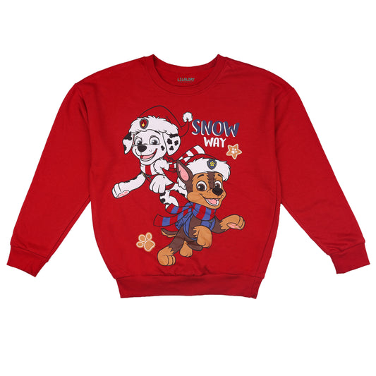 Snow Way Paw Patrol Boy Outing Knitted Travelling Warmer And Sweatshirt