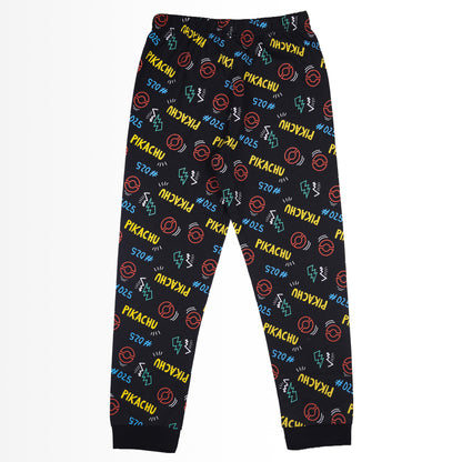 Pokemon Pikachu Printed Boys Night Suit Travelling Loungewear & Pyjama Set