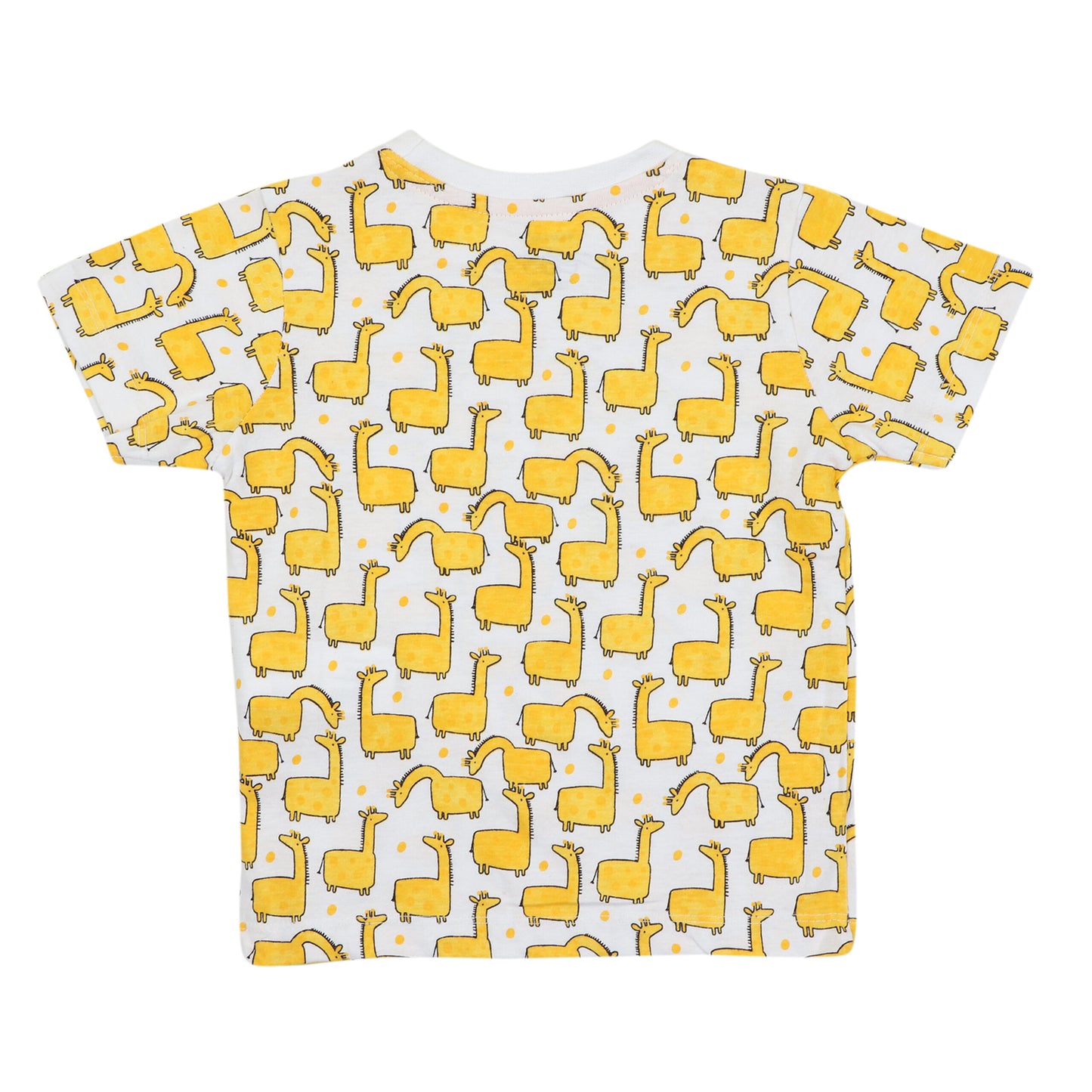 Redtag Giraffe Printed Boys T Shirt
