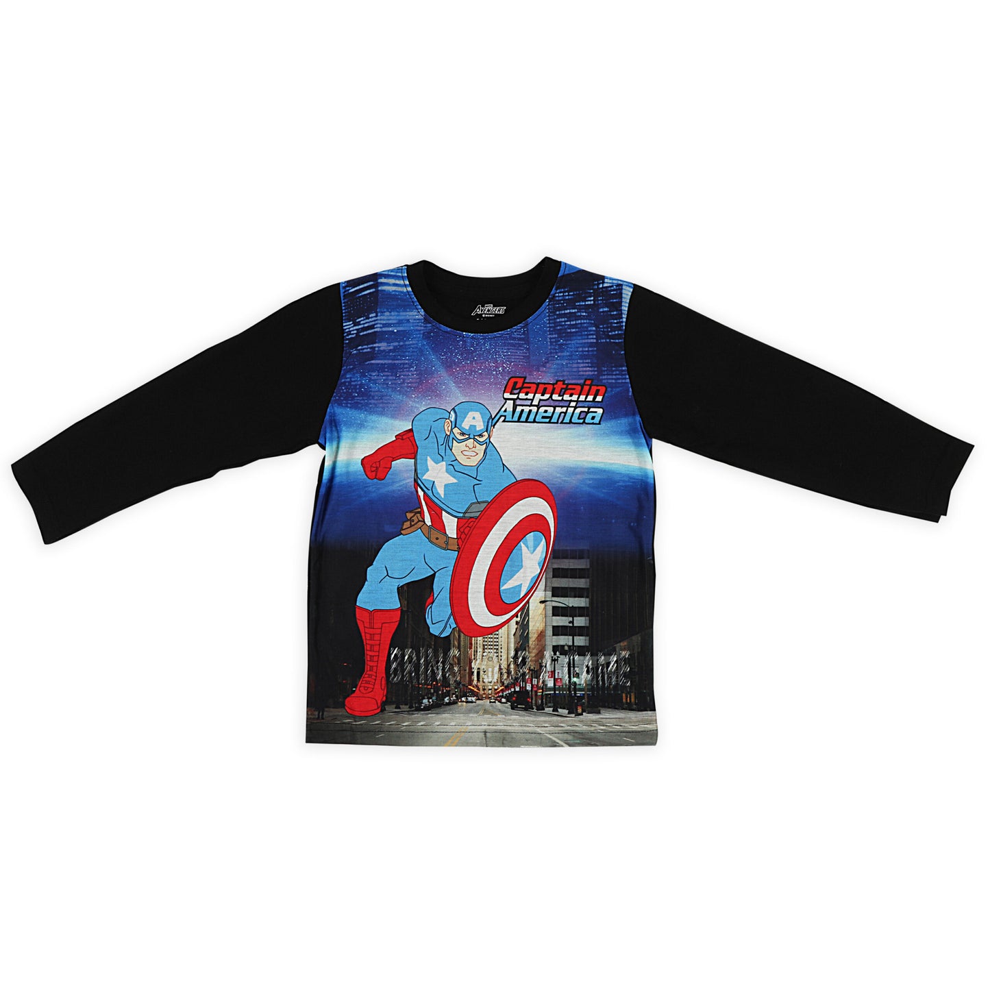 Marvel Captain America Night Suit And Loungewear Set