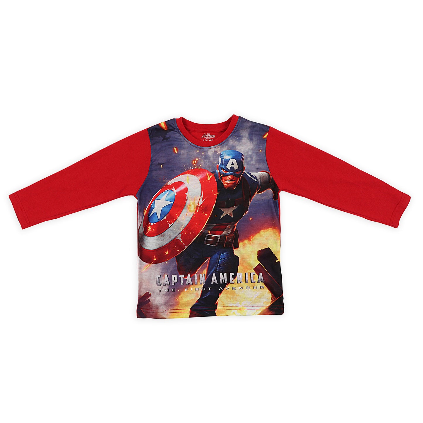 Marvel Captain America Night Suit And Loungewear Set