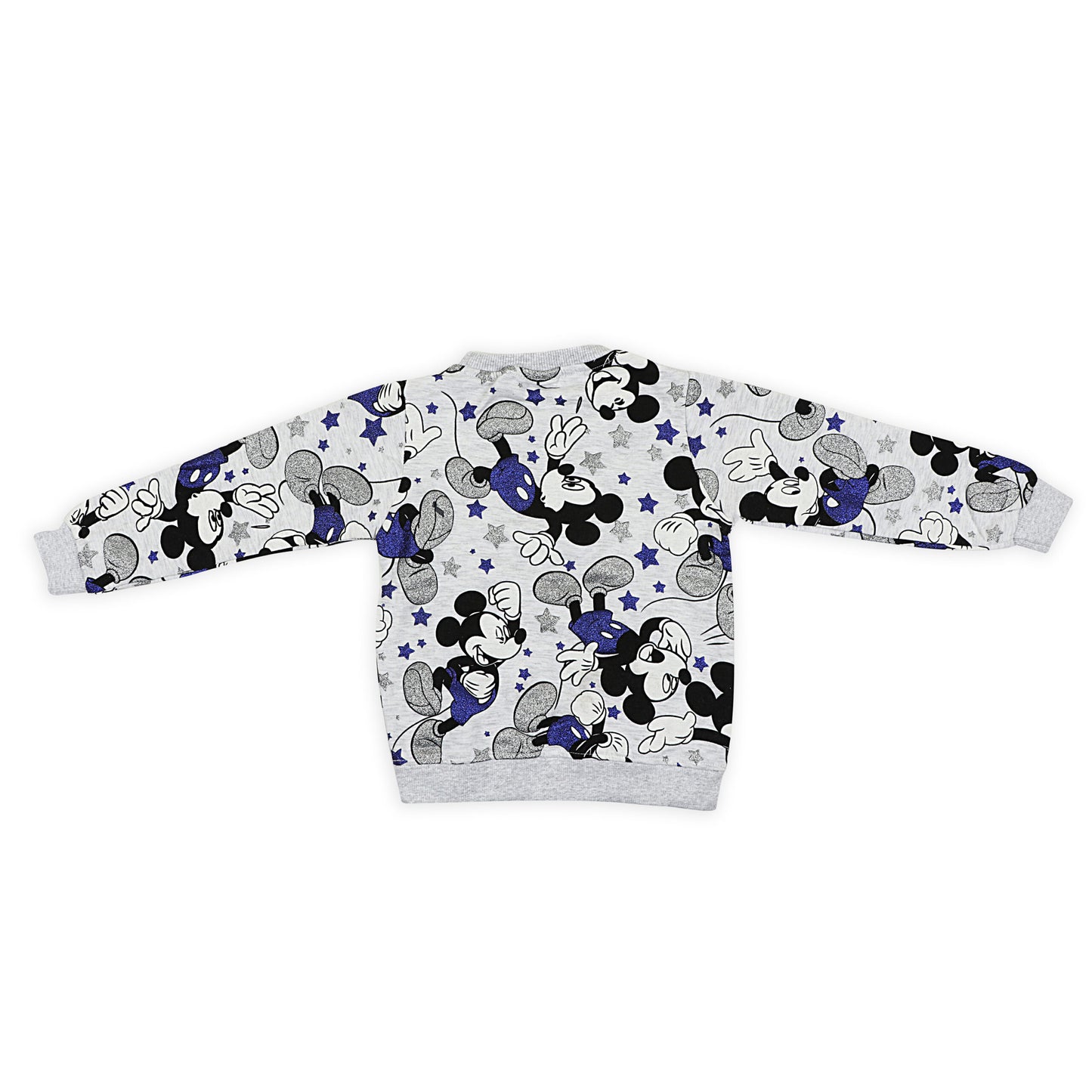 Disney Mickey Mouse Glitter Travelling And Outing Warm Wear Sweatshirt