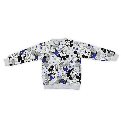 Disney Mickey Mouse Glitter Travelling And Outing Warm Wear Sweatshirt