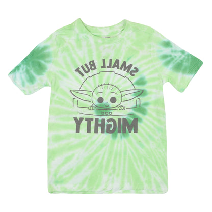 Star War Small But Mighty Tie Dye Printed Boys T Shirt