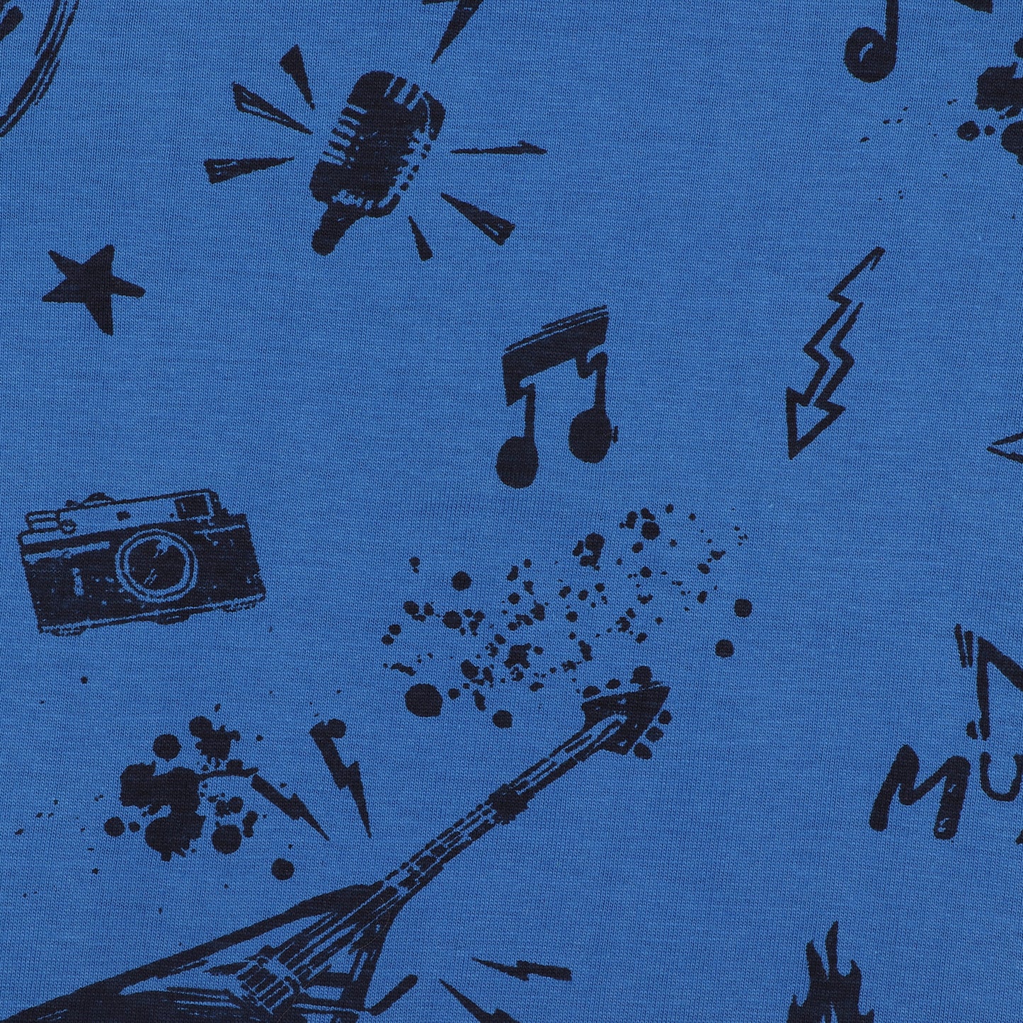 Juniors Rockstar Printed Boys T Shirt