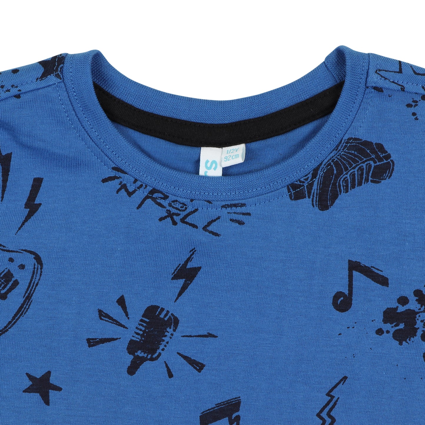 Juniors Rockstar Printed Boys T Shirt