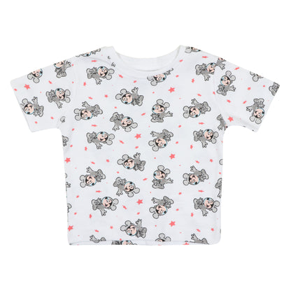 Juniors Mickey Mouse Printed Boys T Shirt