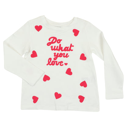 Do What You Love Girls Causal Top