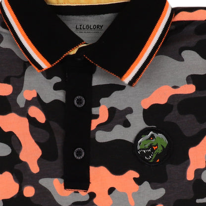 Free Planet Camouflage Boys T Shirt