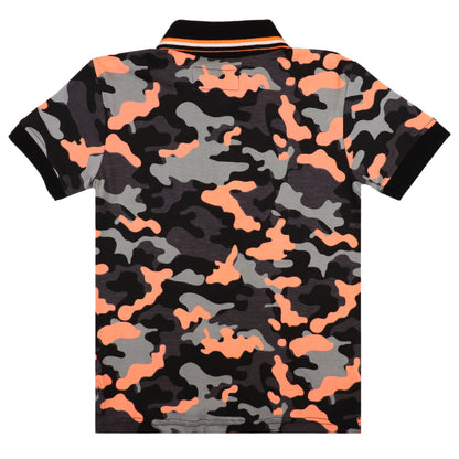 Free Planet Camouflage Boys T Shirt
