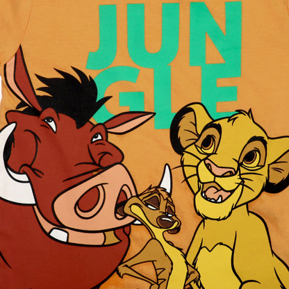 The Lion King Simba And Friends In Jungle Boys T Shirt