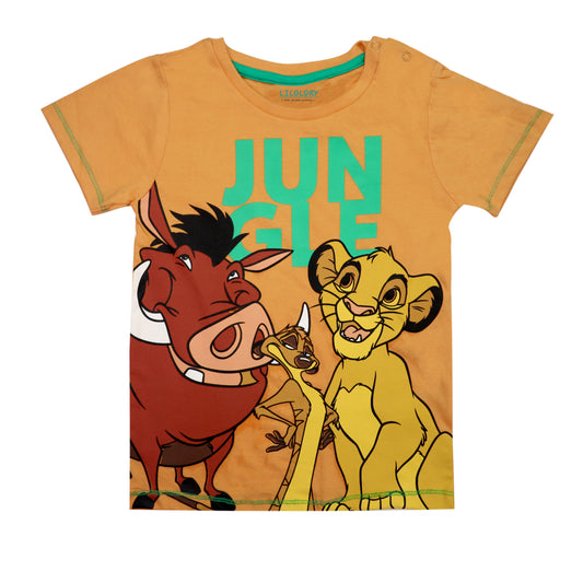 The Lion King Simba And Friends In Jungle Boys T Shirt