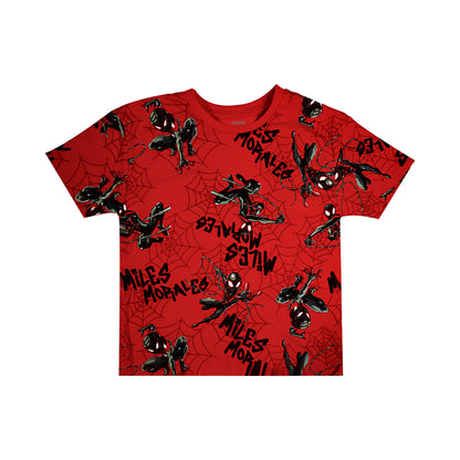 Marvel Spiderman Miles Morales Printed T Shirt