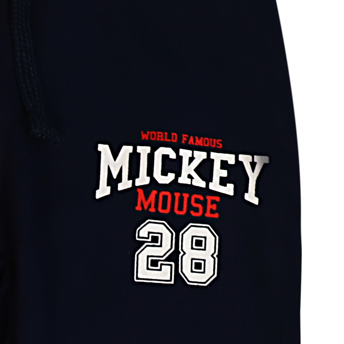 Mickey Mouse 28 Print Multi Purpose Joggers With Drawstring Waist And Insert Pockets