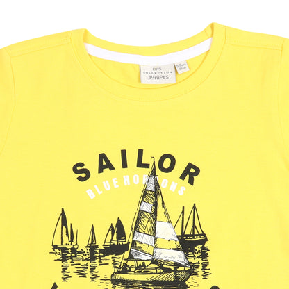 Junior Sailor Yachting Club Boys T Shirt
