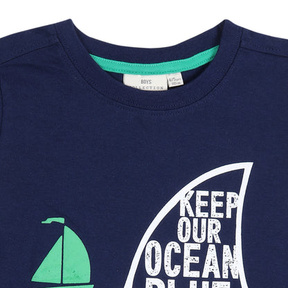 Keep Our Ocean Clean Boys T Shirt