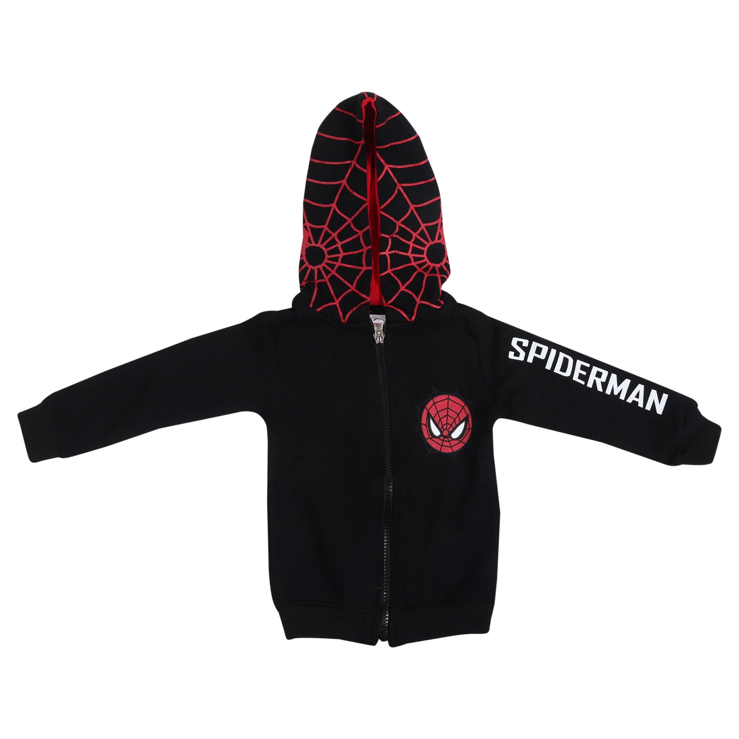 Spiderman Boys Hoodie And Travelling Zipper