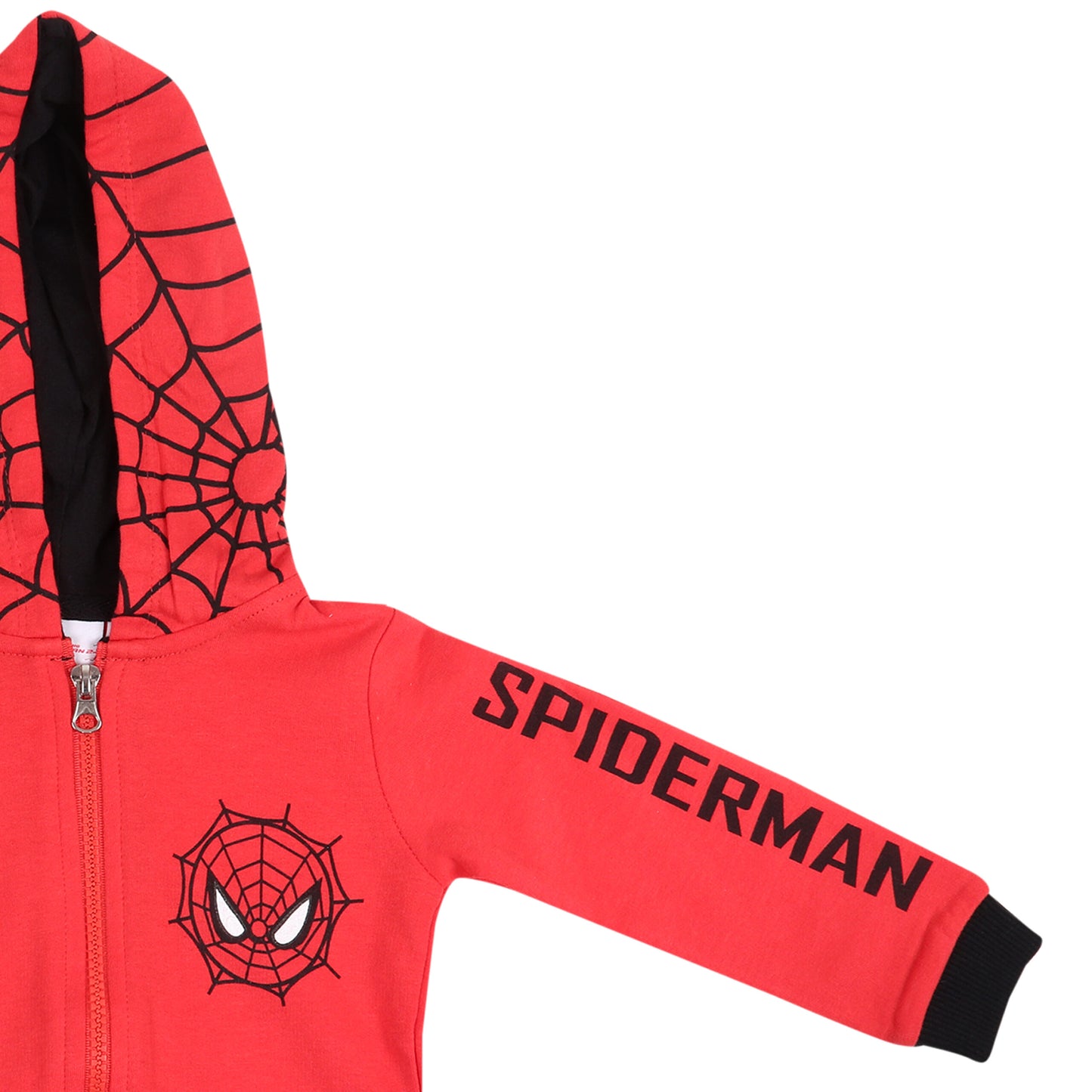 Spiderman Boys Hoodie And Travelling Zipper