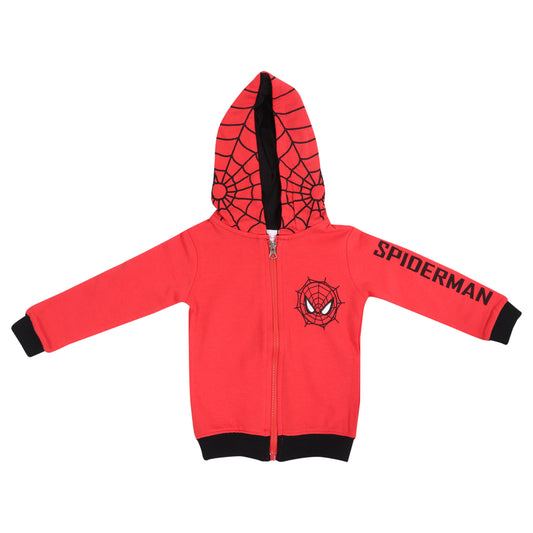 Spiderman Boys Hoodie And Travelling Zipper