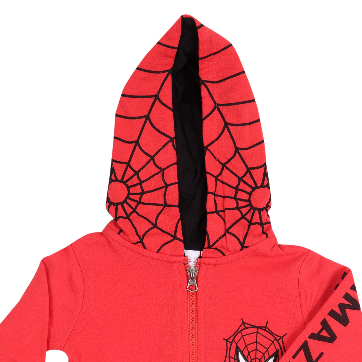 Spiderman Boys Hoodie And Travelling Zipper