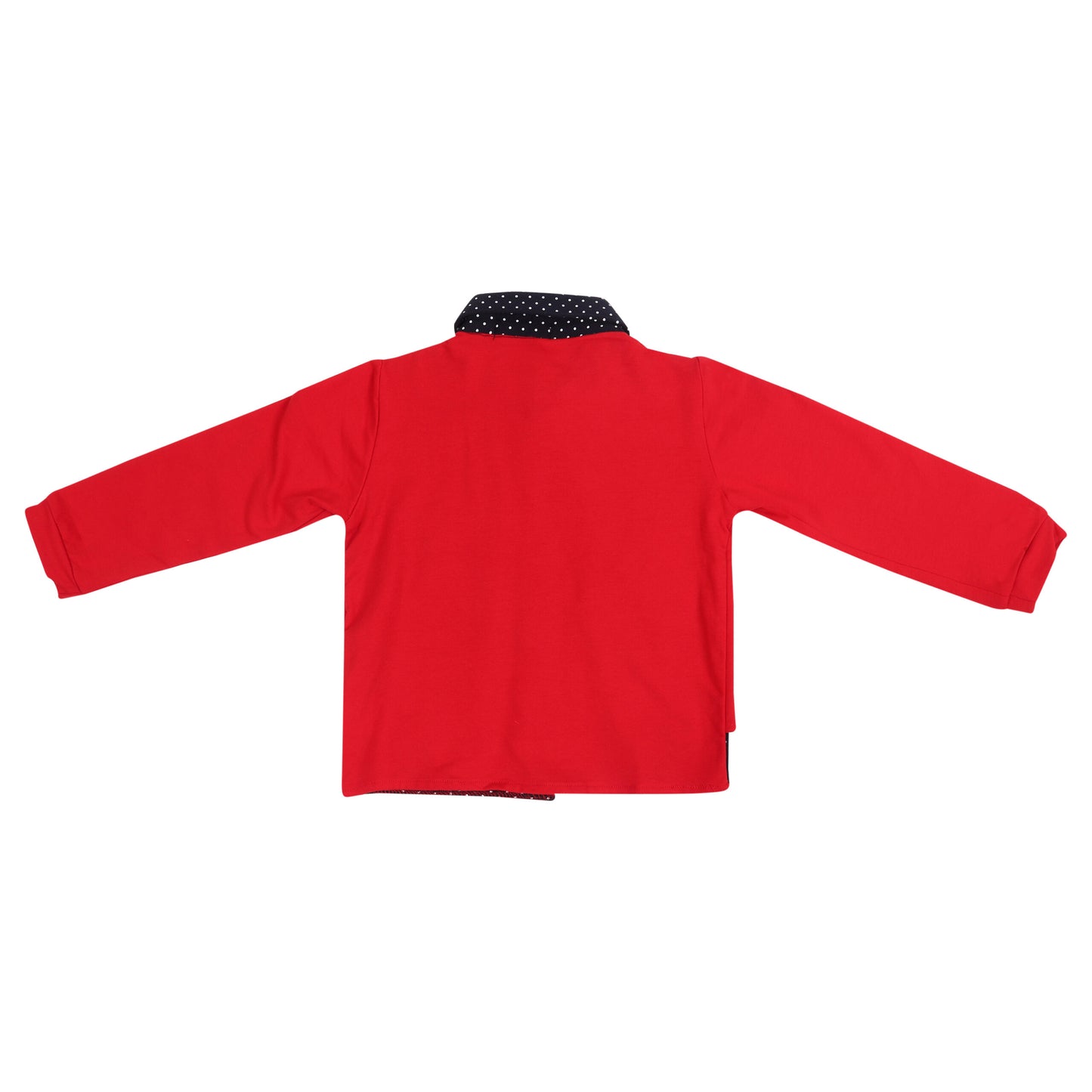 Red Suit With Bow Boys Party Wear Set