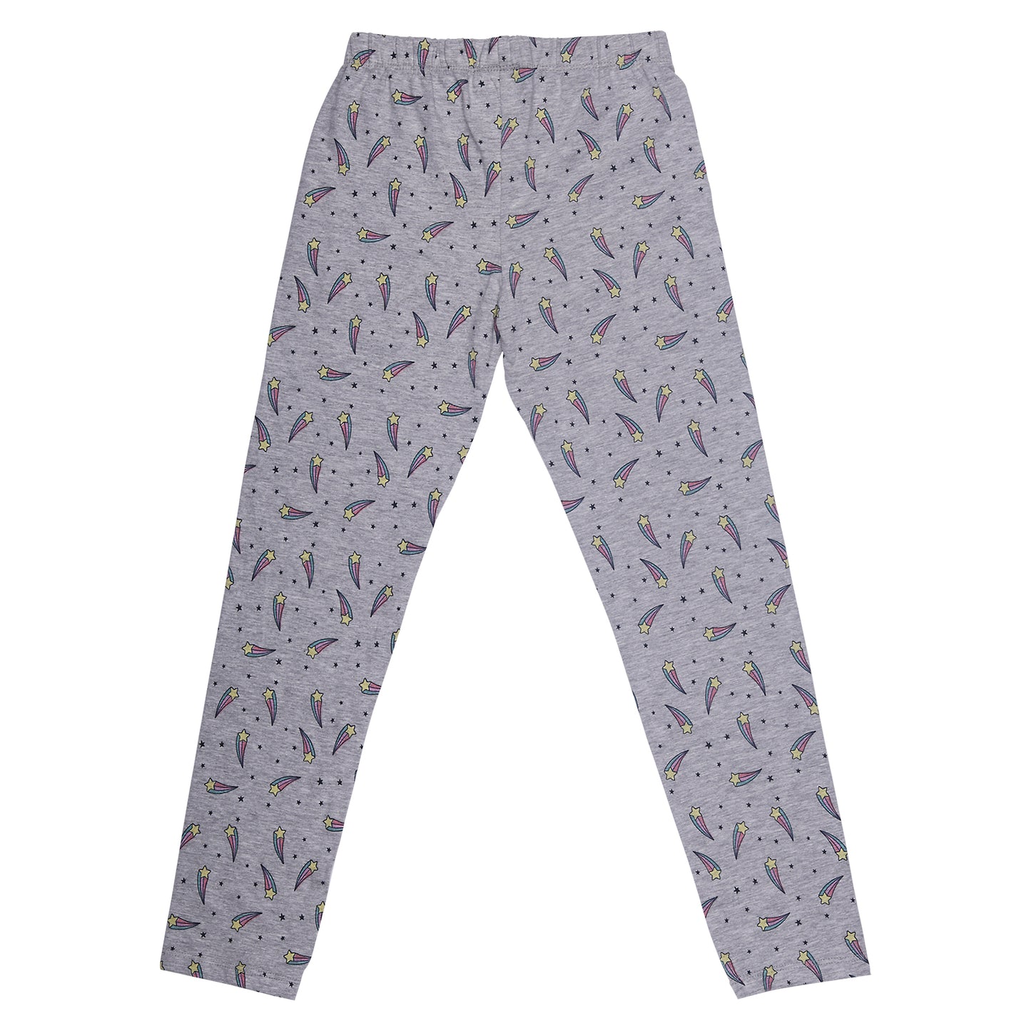 Flying Star Printed Girls Casual And Loungewear Legging