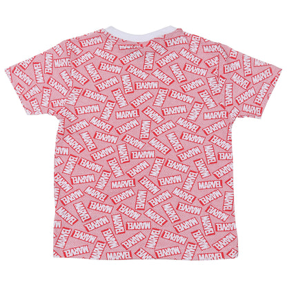 Marvel Print Boys T Shirt
