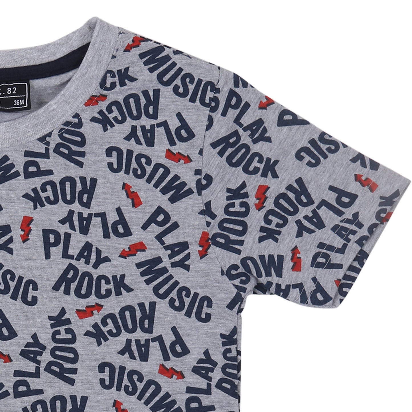Play Rock Music Boys T Shirt
