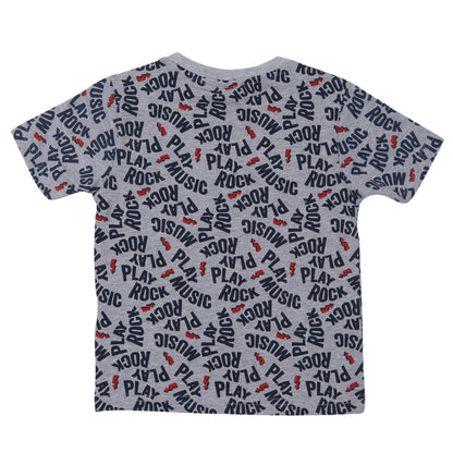 Play Rock Music Boys T Shirt