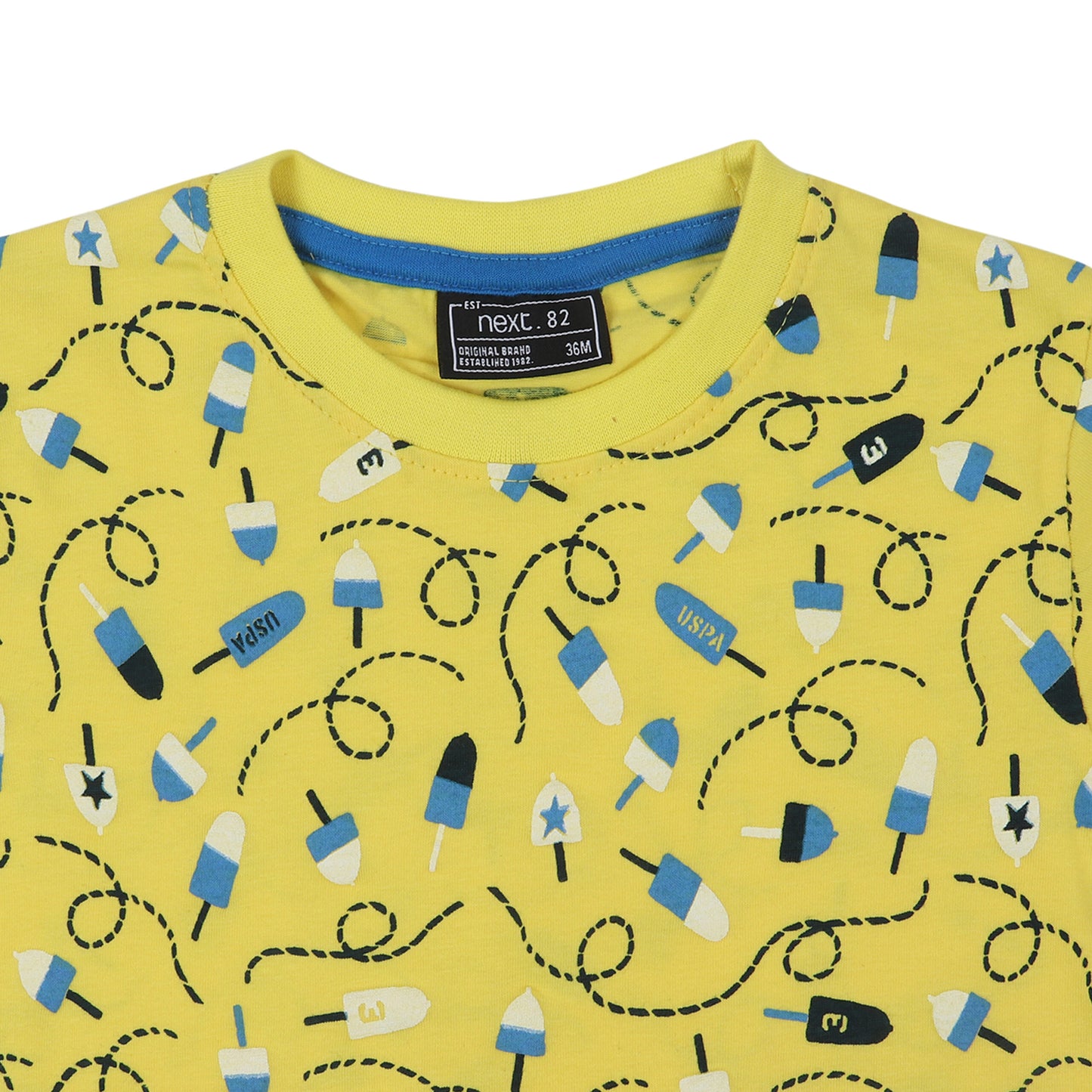 Yellow Ice Candy Boys T Shirt