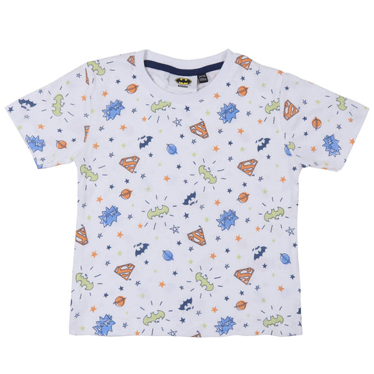 Superman And Batman Power Boys T Shirt