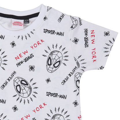 Marvel Spiderman Print Boys T Shirt