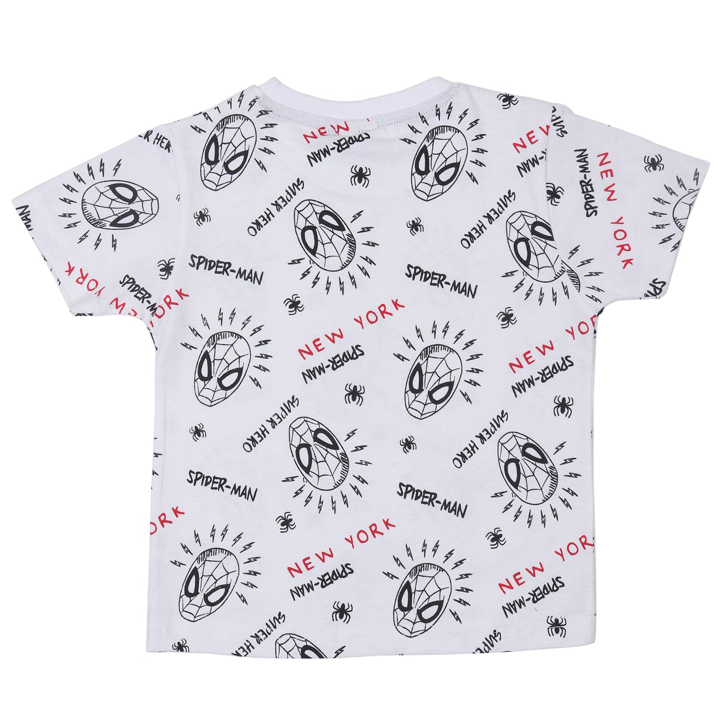 Marvel Spiderman Print Boys T Shirt