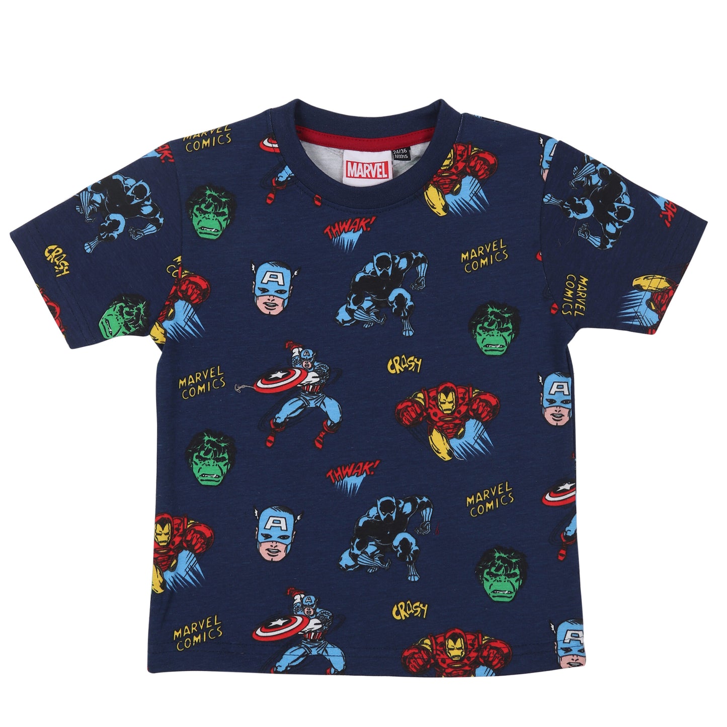 Marvel Avengers Print Boys T Shirt
