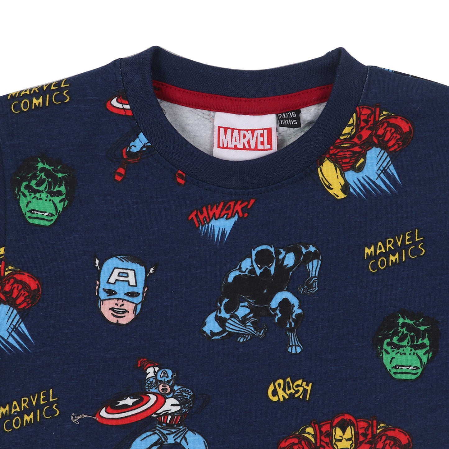 Marvel Avengers Print Boys T Shirt