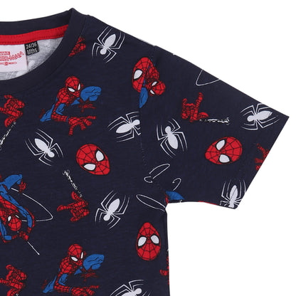 Marvel Spiderman Print Boys T Shirt