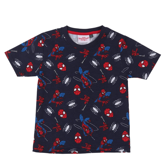 Marvel Spiderman Print Boys T Shirt