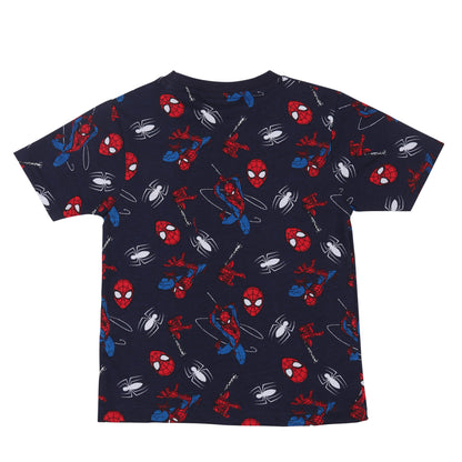 Marvel Spiderman Print Boys T Shirt