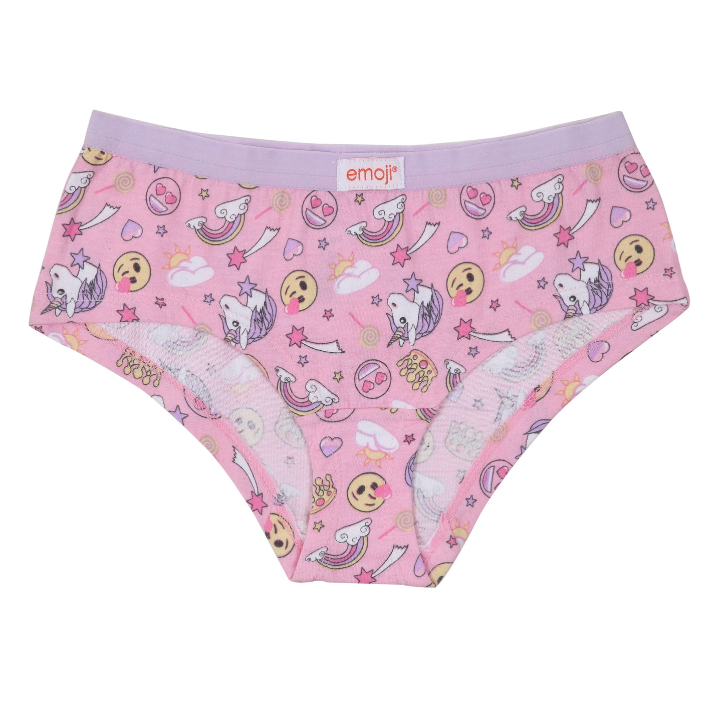 Unicorn Multi Print Girls Pack Of 5 Brief