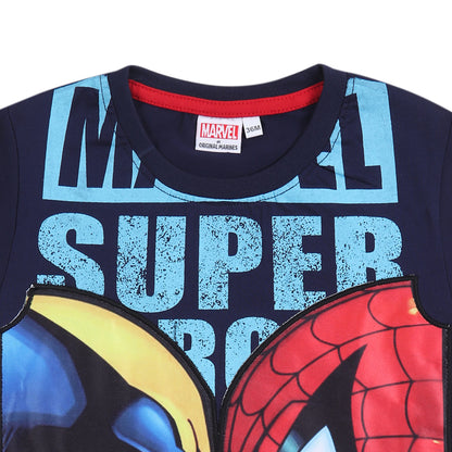 Marvel Spiderman & Batman Boys T Shirt