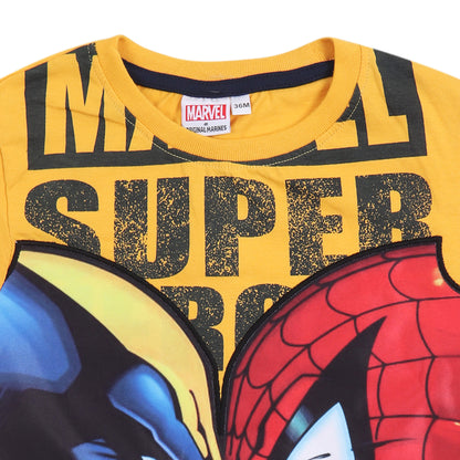 Marvel Spiderman & Batman Boys T Shirt