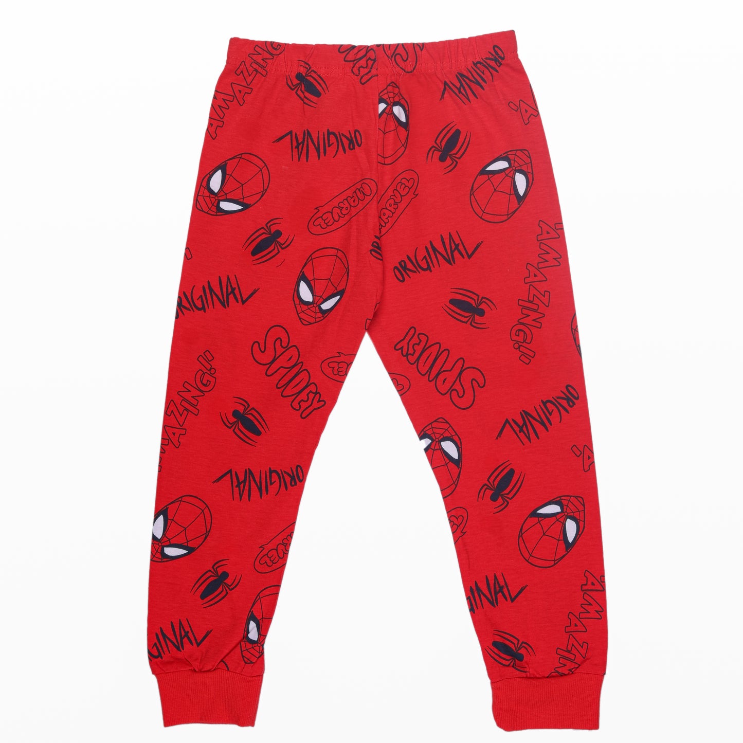 Amazing Spidey Original Printed Daily Wear Red Jogger