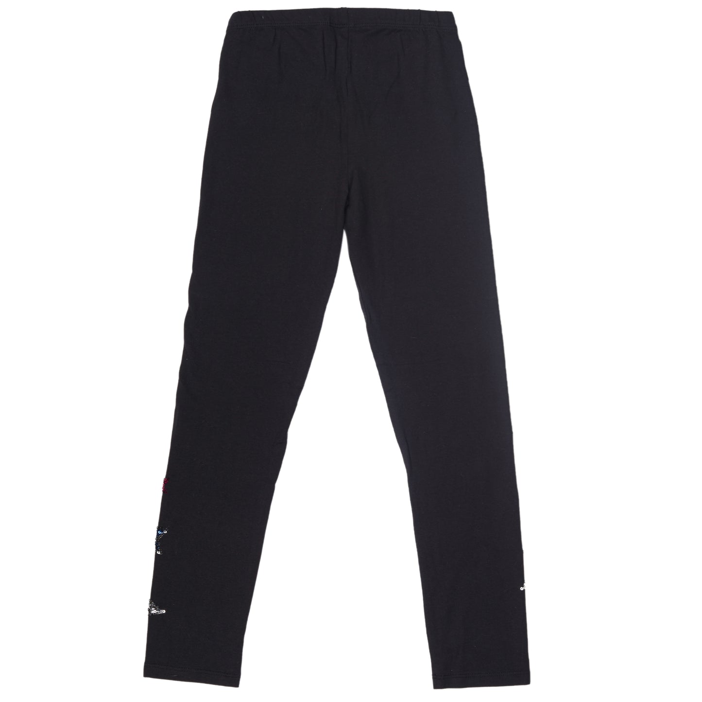 Star Sequin Girl Legging Cum Capri