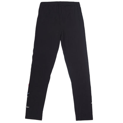 Star Sequin Girl Legging Cum Capri