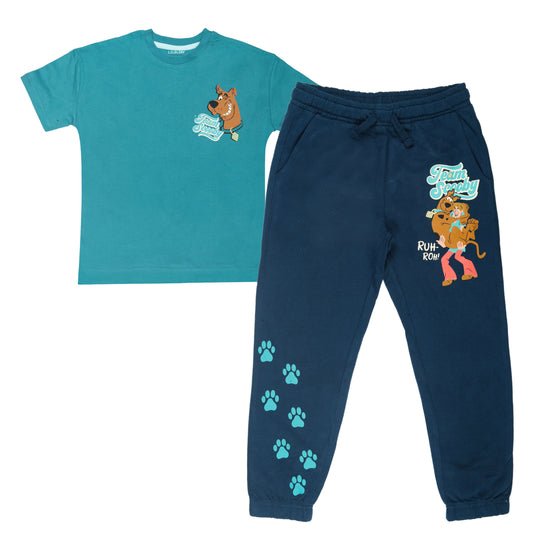 Scooby Doo Kids Knitted Vacation Travelling & Loungewear Set